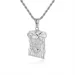Hip Hop Vintage YS Person Pendant Necklace Full 5A Zircon Real Gold Plated Women Men Jewelry Gift_ipsvogv.com