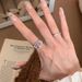Zircon Star Midummer Night Dream Ring Romantic Girl Senation Immortal Charm Sweet Cute Atmophere Beauty Foret_ipsvogv.com
