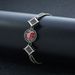 Men's Jewelry Stainless Steel Bracelet Jewelry Fashionable And Versatile High End Ruby Light Luxury Titanium Steel Jewelry_ipsvogv.com