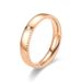Korean Version Of Niche Couple Plain Titanium Steel Ring, Female Personalized Ring Accessory_ipsvogv.com