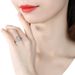 Sterling Silver D Color Moissanite Ring For Women Classic Fashion Luxury Twist Arm Vortex Storm Diamond Ring Factory Wholesale_ipsvogv.com