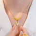 New Micro Inlaid Zirconium, Gold Branches, Jade Leaves, Collarbone Elegant And Light Luxury Box Chain, High-end Design_ipsvogv.com