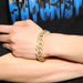 Hip Hop Fashion Minimalist Cuban Bracelet Men's Trendy Punk Street Coarse Alloy Bracelet_ipsvogv.com
