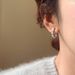 Light luxury high sense of circle pearl earrings female retro temperament simple everything loop ear buckle niche design earrings_ipsvogv.com