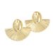 Creative Personality Fashion Metal Line Exaggerated Radiant Temperament Earrings Studs For Women_ipsvogv.com