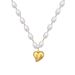 Body 【 All Titanium Steel 】 Pearl Love Personality Extremely Simple Wind Stove Real Gold Necklace Female Ins Internet 【 】_ipsvogv.com