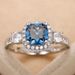 Cao Shi Caibao Series Zircon Ring for Women's Wedding Exchange Handicrafts_ipsvogv.com