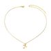 Fashionable commuting style long necklace, female personality, English letters, niche design, geometric luxury,_ipsvogv.com