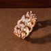 Fashion Cuban Full Diamond Men's Trendy High Street Hip Hop Niche Ring Personality Single Finger_ipsvogv.com