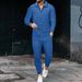Men's long-sleeved pants two-piece sportswear suit for men_ipsvogv.com