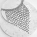 jewelry diamond mesh hollow long tassel neck chain multi-layer rhinestone chain necklace choker_ipsvogv.com