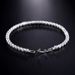Fashionable Minimalist New Row Of Sparkling Zircon Bracelets, Hip-hop Tennis And Bracelets_ipsvogv.com