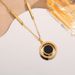 Internet Celebrity Autumn Versatile Design With Double-sided Roman Rotatable Titanium Steel Sweater Chain For Women's_ipsvogv.com