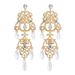 E12421 French court tyle hollow water droplet haped tael with elegant temperament and peronalized patterned_ipsvogv.com