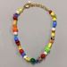 E-home's New Natural Pearl Mixed With Rainbow Necklace, Fashionable Collision Sweater, Collarbone Chain, CHOKER_ipsvogv.com