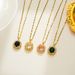 Exquisite Elliptical Crystal Zircon With Jewelry And New Style Micro Setting Pendant Necklace_ipsvogv.com