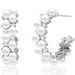 Temperament Earrings, High End C Shaped Pearl Earrings, Niche Earrings, Internet Celebrity Simple And Cold Style Earrings_ipsvogv.com
