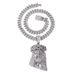 Personalized religious belief diamond pendant street all match alloy Cuban chain set niche hip hop pendant necklace_ipsvogv.com