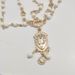 Bohemian princess style with retro Gothic diamond luxury acrylic hair accessories hair chain headdress head chain_ipsvogv.com