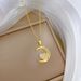【 】 Moon Love Fashion Light Luxury Temperament Gorgeous Full Diamond Necklace Women's Versatile Clavicle Chain Titanium_ipsvogv.com