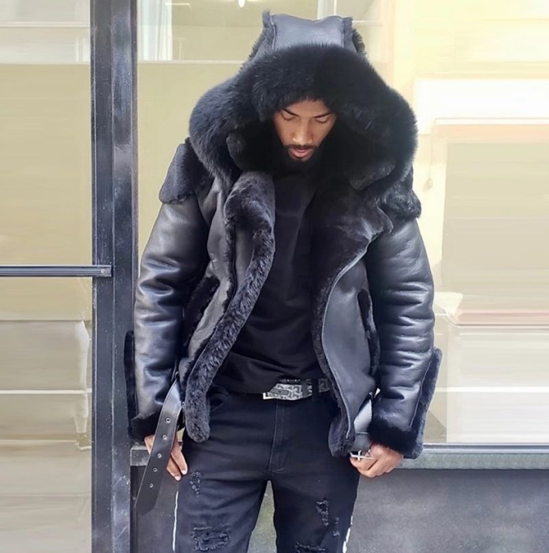 Men's clothing hooded men's coat_ipsvogv.com