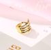 fashion personality punk style skeleton hand spine ear bone clip earrings no ear piercing ear clip ear jewelry_ipsvogv.com