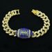 New Color Rugby Alloy Bracelet For Men 13MM Cuban Chain Bracelet, Fashionable, Personalized And Trendy_ipsvogv.com
