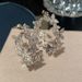 Cao Shi Butterfly Full Diamond Fashion Earrings For Women Elegant Sweet Charm Accessories European And Korean_ipsvogv.com