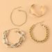 Jewelry Smooth Mixed Twist Chain Bracelet Simple Thread Exaggerated Hip Hop Bracelet_ipsvogv.com