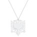 Fashion Casual Albanian Eagle Pendant Necklace For Women Men Double Headed Eagle Animal Stainless Steel Choker Chain Jewelry_ipsvogv.com
