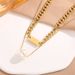 Full Body Titanium Steel Necklace For Women's Hip-hop, Foldable Autumn Winter Sweater Chain, Versatile And Fashionable_ipsvogv.com