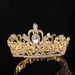 Bridal Crown Crown headdress birthday cake Crown wedding dress accessories Princess Crown accessories headband_ipsvogv.com