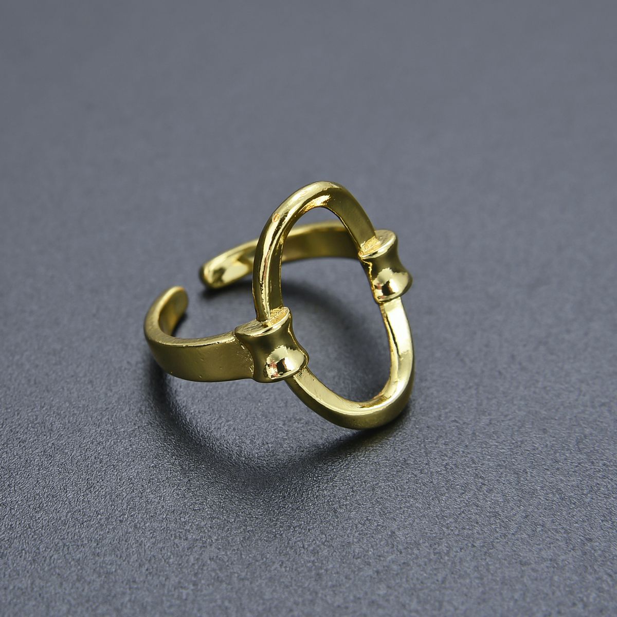 Unisex Jewelry Fashion Preserving Personality Simple Style Temperament O Shaped Ring Opening Adjustable Men And Women's Ring Hand Jewelry INS Style_ipsvogv.com