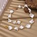 Luxury And High-end Natural Shell Agate Stone Bead For Women, Niche Internet Celebrity Necklace Accessories_ipsvogv.com