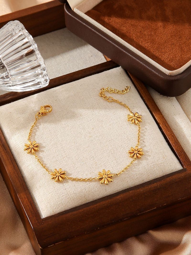 Elegant Temperament Women's Stainless Steel Tag Pearl Pastoral Wer Bracelet_ipsvogv.com