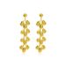 Unisex Fashion Long Water Drop Stainless Steel Earrings Personality Retro National Trend Titanium Steel Pendant Earrings Female_ipsvogv.com