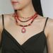 Multi Layer Necklace Exaggerated Retro Devil Eye Clavicle Necklace Jewelry Female_ipsvogv.com