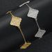 Women’s Jewelry Set Fashion New Lucky Four Leaf Clover Bracelet For Summer Women High End Gold Light Luxury Niche Copper And Diamond Jewelry_ipsvogv.com