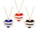 Creative New Heart Necklace Personalized Letter DONT BE A DICK Ribbon Pendant Jewelry Accessories_ipsvogv.com
