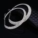 Korean fashion jewelry full diamond rhinestone multi layer multi row necklace bridal crystal necklace short necklace_ipsvogv.com