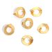 Stainless Steel 18mm Circular With Hanging Earrings, Anti Allergic DIY Handmade Vacuum Plated Earring Accessories_ipsvogv.com
