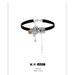 Ancient Gold Rose Necklace, Versatile High-end For Women, Niche And Light Luxury Collar, Hip-hop Spicy Girl Style,_ipsvogv.com