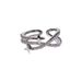 micro Design With A A Niche Inlaid Zircon Cross Star Ring, Suitable For Women's Summer Fashion, Adjustable Index Finger, Ring, Fashion, Finger,_ipsvogv.com