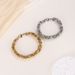 Titanium Woven Pattern Stainless Steel Bracelet Stylish Men's Simple Fashion Accessories_ipsvogv.com