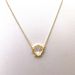 KS Shell Pearl Fashion Luxury 14K Gold Scallop Necklace Pendant_ipsvogv.com
