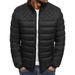 Men's Clothing new lightweight padded coat men's short youth plus size casual winter stand-up collar padded coat men_ipsvogv.com
