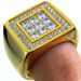 Luxury Ring Prong Setting Super Mens Wedding Engagement Stainless Steel Big Rings_ipsvogv.com