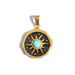 Women's Jewelry Necklace Pendant Accessories Titanium Steel Jewelry Accessories A Variety Of DIY Natural Stone Drop Oil Pendant_ipsvogv.com
