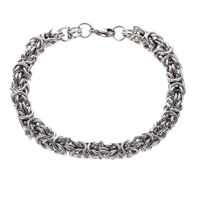 Domineering thick handmade keel chain trend titanium steel men and women jewelry accessories braided lantern chain men's necklace_ipsvogv.com