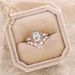 Sanjie Fashion High End Luxury Rose Gold Pair Ring Full Diamond Jewelry_ipsvogv.com